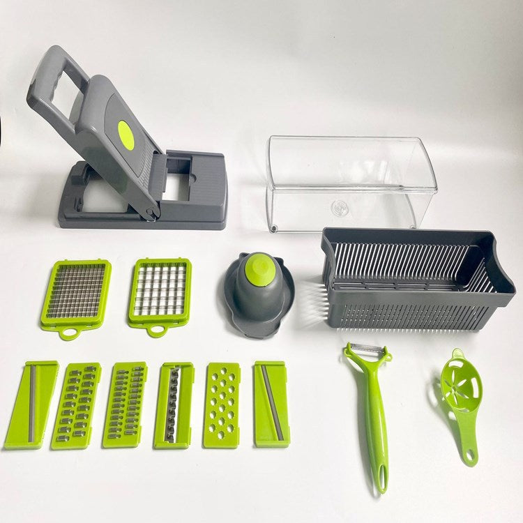 Copy of Kitchen Multifunctional Vegetable Cutter Potato Dicer Slicer Cucumber Shredder Home Multifunctional Vegetable Cutter