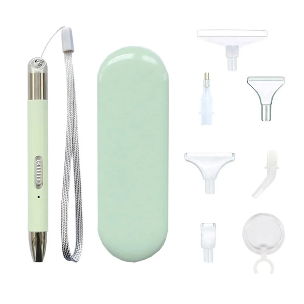 USB Rechargeable 5D Diamond Painting Lighting Point Drill Pen Set Square/Round Drill DIY Portable Diamond Painting Drawing Tool