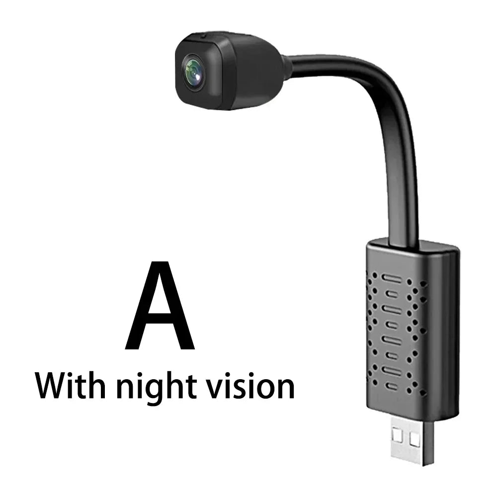 V380 PRO Mini Camera 1080P HD USB Wireless Samll Cameras Night Vision Motion Detection Surveillance Micro Cam Remote Monitoring
