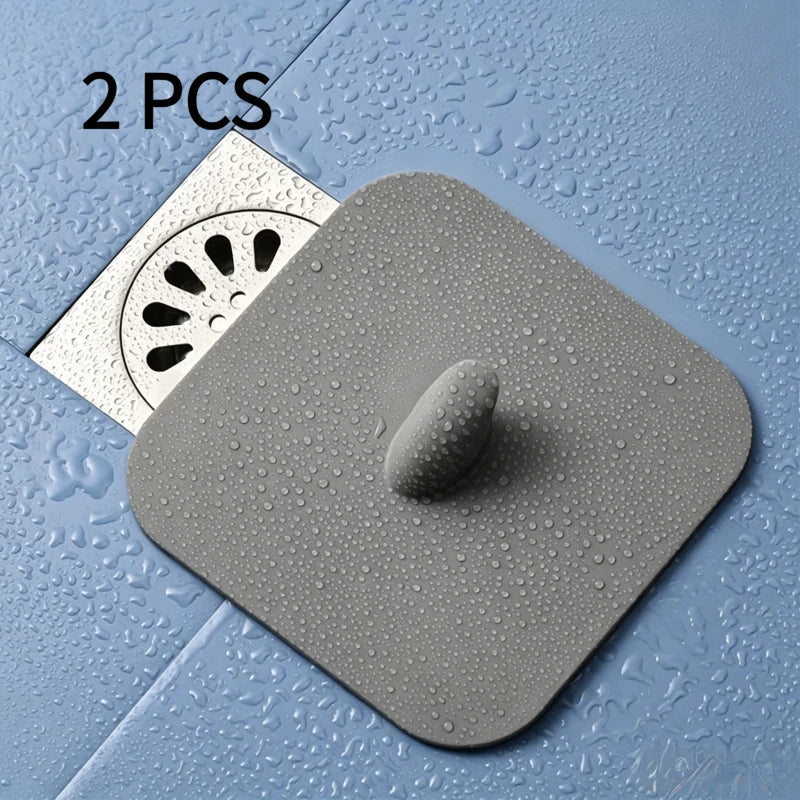 Bathroom Floor Drain Deodorant Pad Anti Odor Sewer Water Stopper Cover Toilet Anti Smell Drain Seal Mat Household Supplies