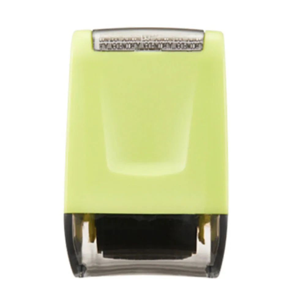 Roller Identity Theft Protection Stamp For Guarding Your Id Privacy Confidential Data New Portable Privacy Protector clear stamp