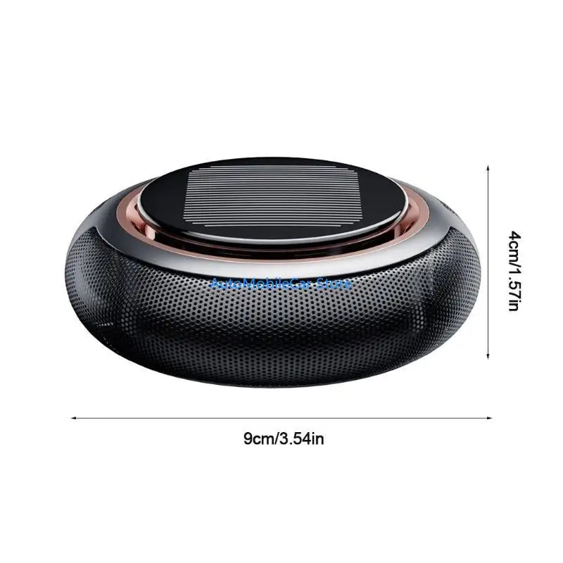 G8TE Air Freshener Car Scent Solar Energy Rotating Replacement Diffuser Decoration Accessories Gadgets