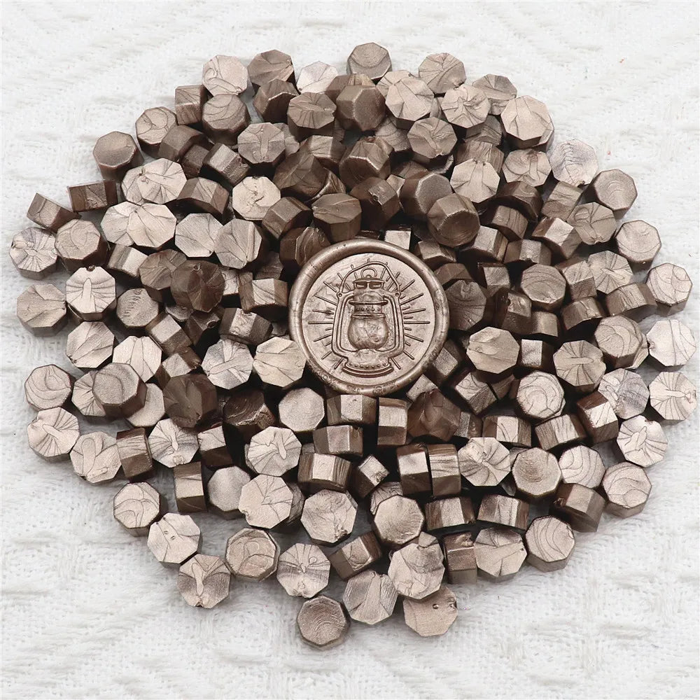 200pcs Octagon Sealing Wax Beads for Wax Seal Stamp for Scrapbooking Cards Envelopes Wedding Invitations Gift Packaging