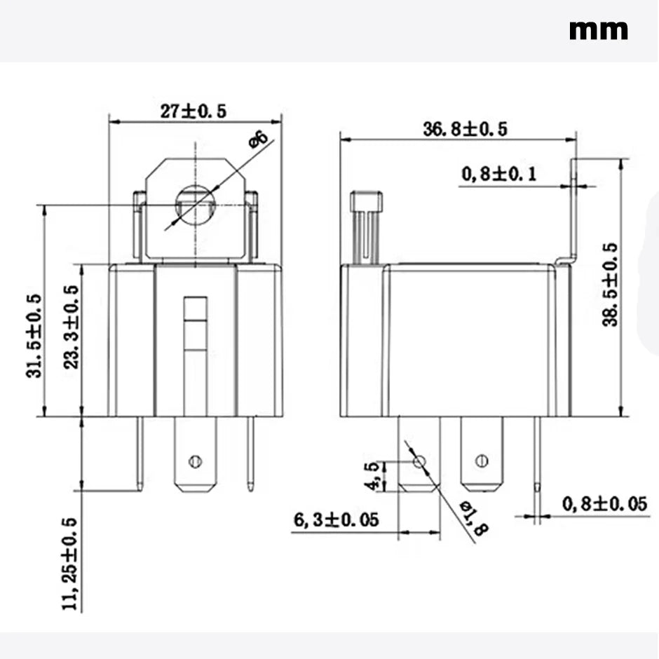 1Set 4-Pin Car Relay DC With Socket Base/Wires/Fuse 12V 30A Automobile Control Device With Line High Quanlity