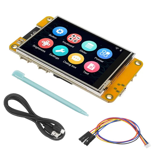 ESP32 MCU 2.8 Inch Smart Display for Arduino LVGL WIFI Bluetooth Touch 240*320 Screen LCD TFT Module with Free Tutorials