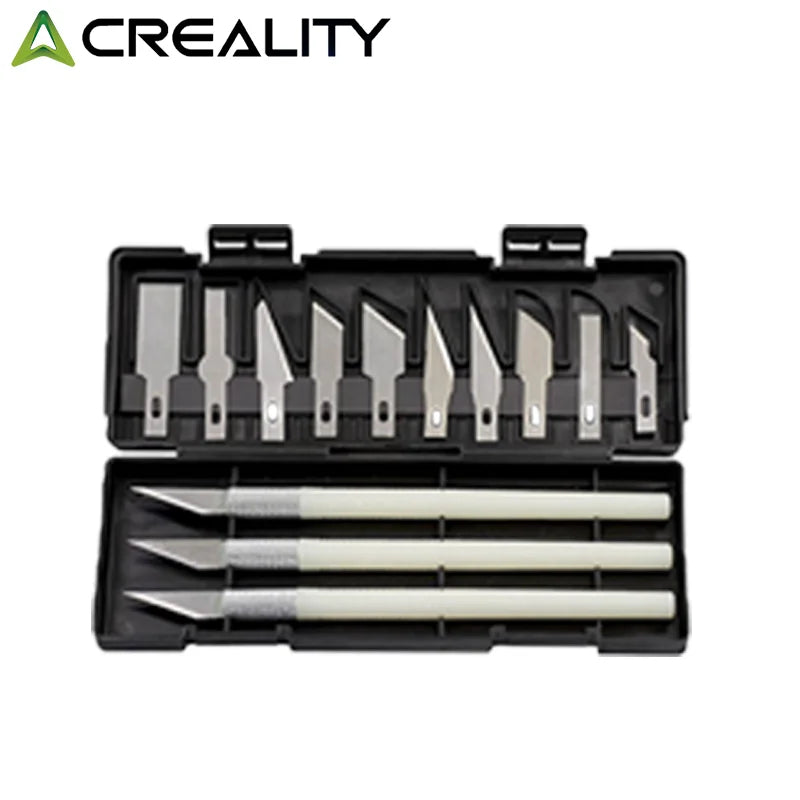 3D Model Grinding Tool Deburring Engraving Knife Kit Carving Tool DIY File Cutter Scraper Trimming Tool 3D Print Tool Kit 