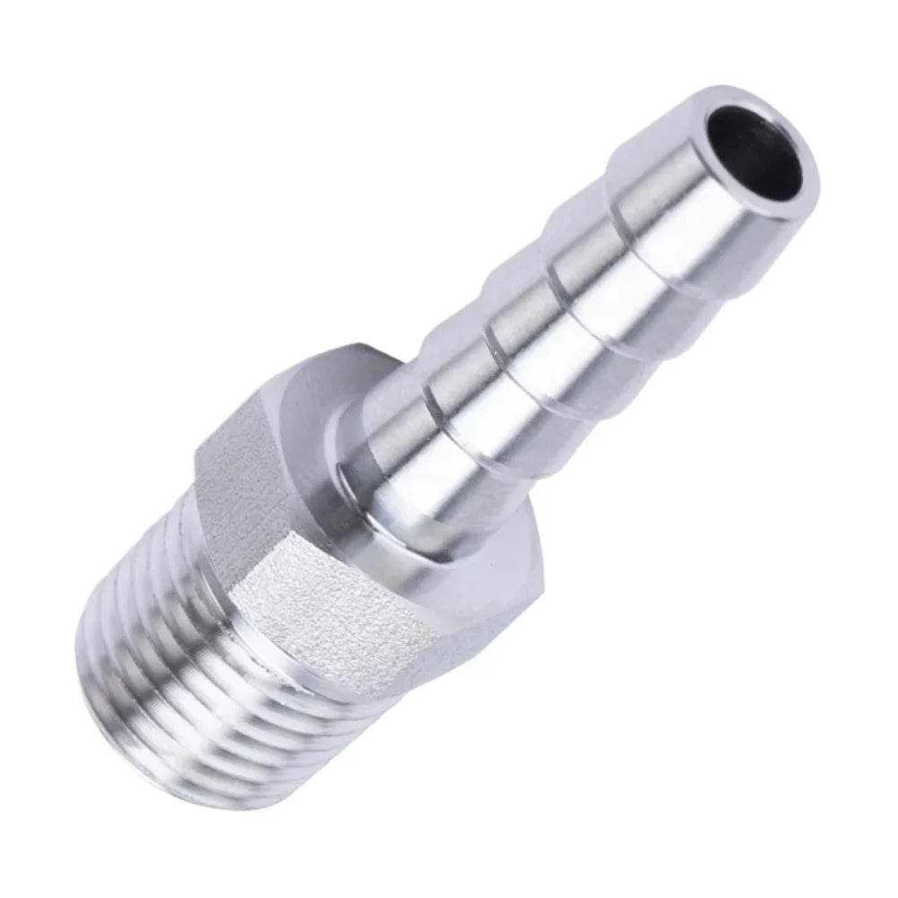 High-Pressure 4 6 8 10 12 14 16 -20mm Hose Barb 1/8" 1/4“ 3/8" 1/2” 3/4" BSP NPT Male Female Fitting Connector 304 Stainless