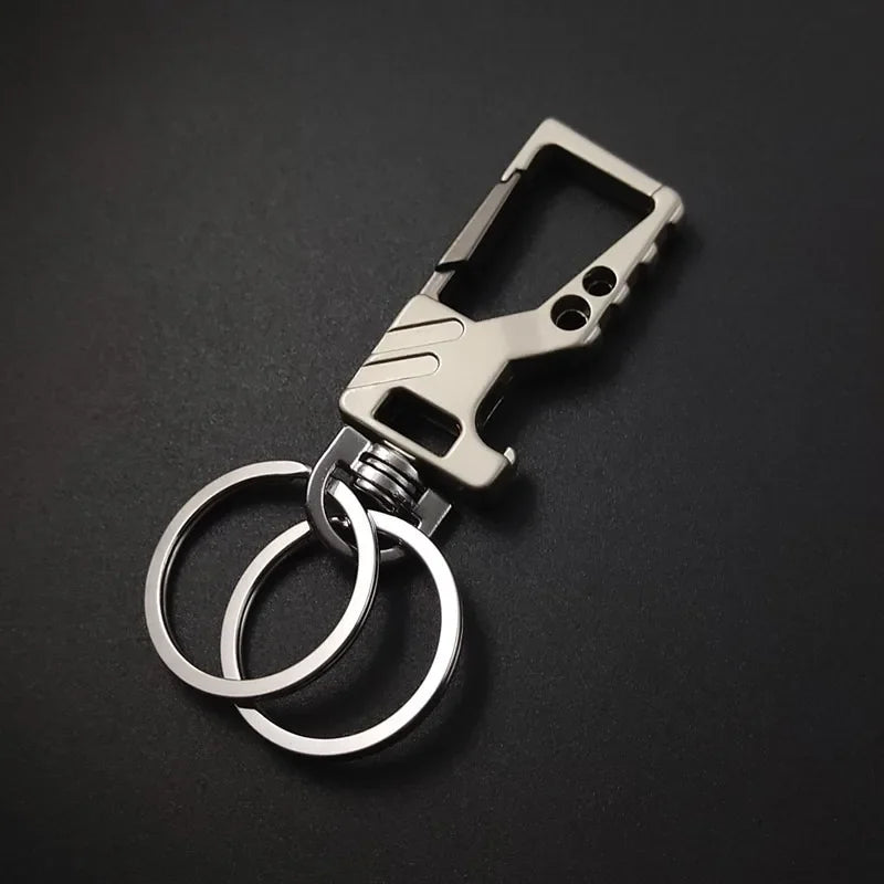 1pcs Heavy Duty Keychain Bottle Opener Carabiner Metal Car Key Chains for Men and Women Beer Opening Keyholders Key Ring