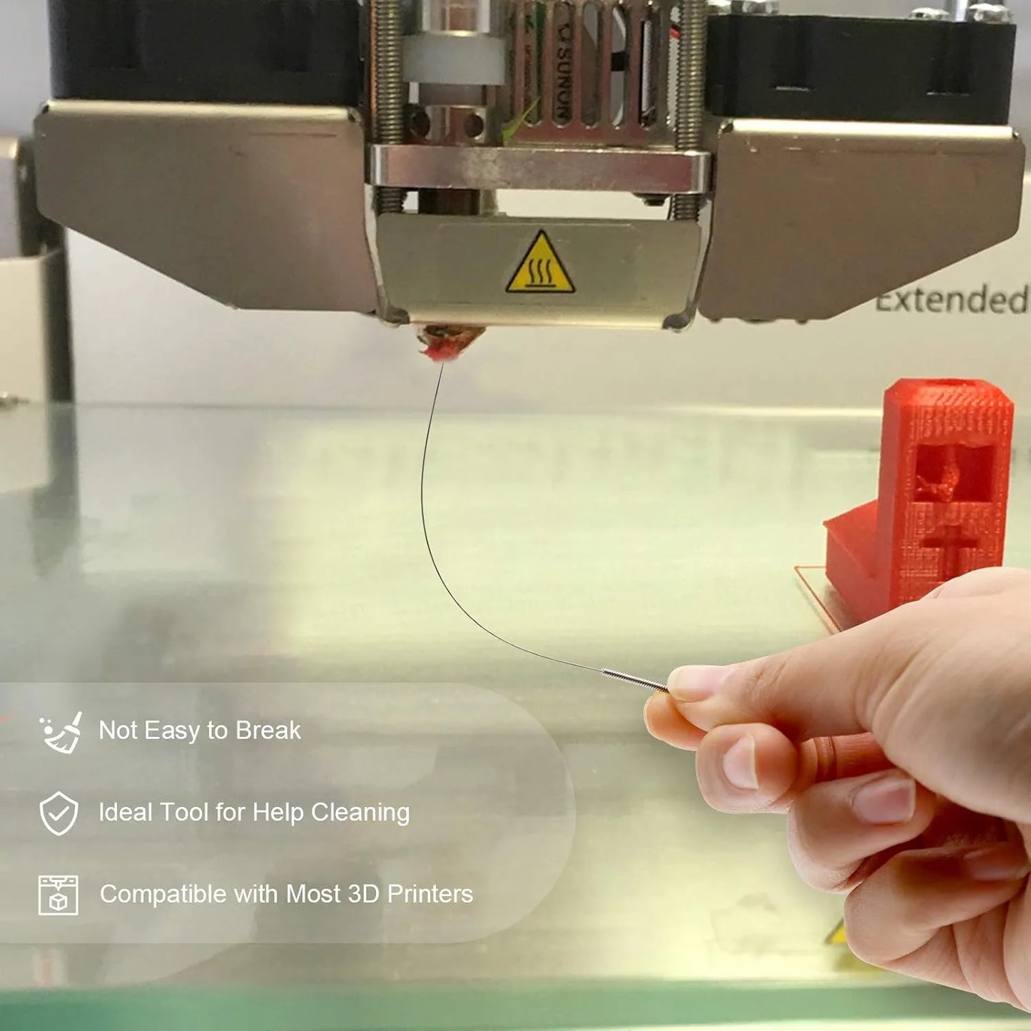 3D Printer Tools Kit, 3D Printer Accessories for All FDM/SLA Printers with Storage Case, for Bambu Lab, Ender 3, Kobra, etc.