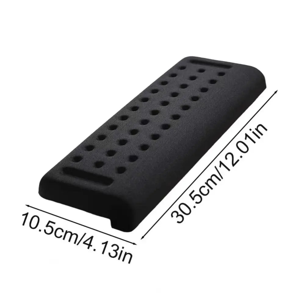 1Pc Ergonomic Desk Elbow Pad Black L-Shaped Non-slip Arm Cushions Non-slip Slow Rebound Keyboard Hand Rest Protection Rest