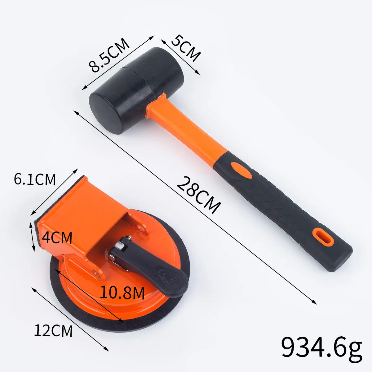 JUSTINLAU Wooden Floor Installation Tools Rubber Hammers Ceramic Tile Joint Special Tools Floor Installation Tools hand tool