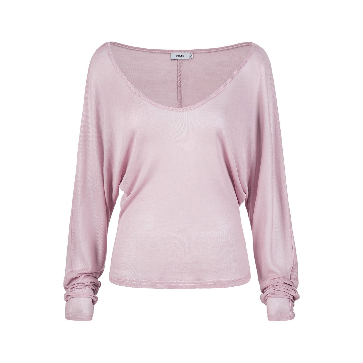 Semi-Transparent Batwing Sleeve Top Loose Slimming Waist-Cinching Sun Protection Shirt for Commuting Outfits