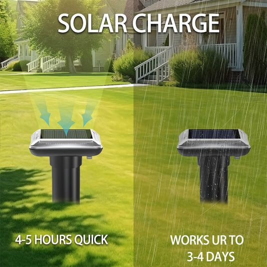 Solar ultrasound drives animals