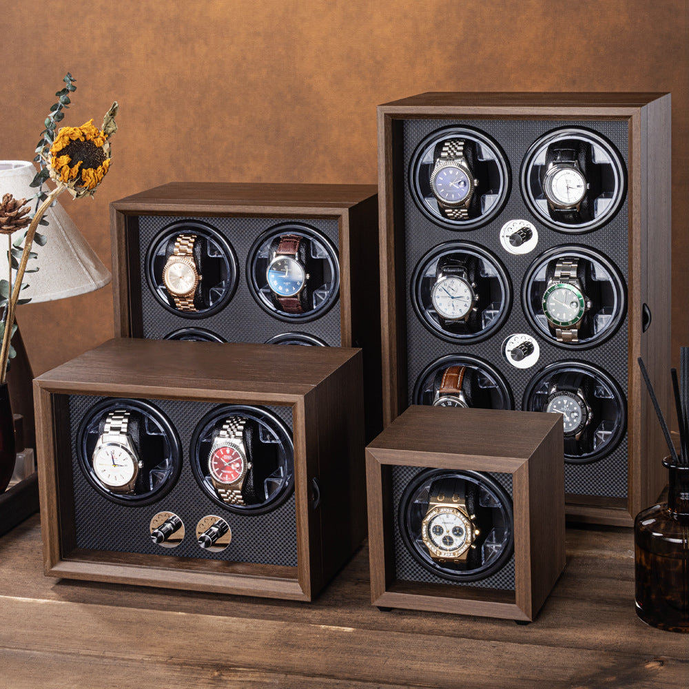 High-End Automatic Mechanical Watch Winder Single Watch Pillow Electric Watch Box Quiet Home Use