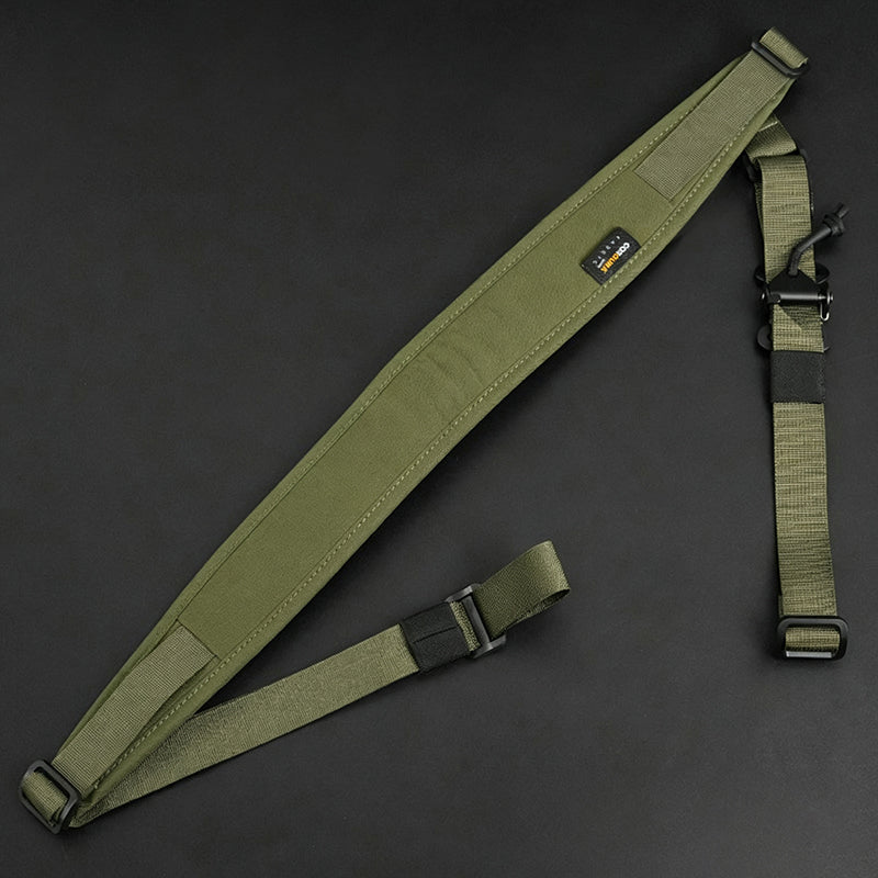 Copia de la correa táctica para rifle QD, correa ajustable de 2 puntos para pistola de aire, correa de nailon de liberación rápida para M4 AK Caza