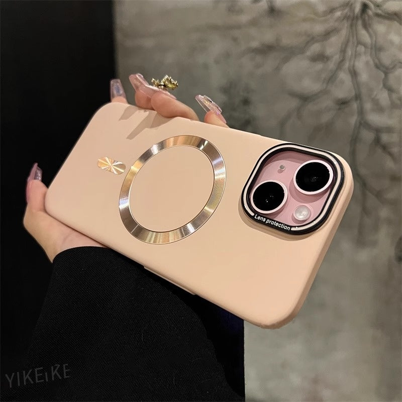Copy of Suitable for Apple 15 Promax phone case new magnetic frosted iPhone 16 all inclusive anti drop 13 protective case