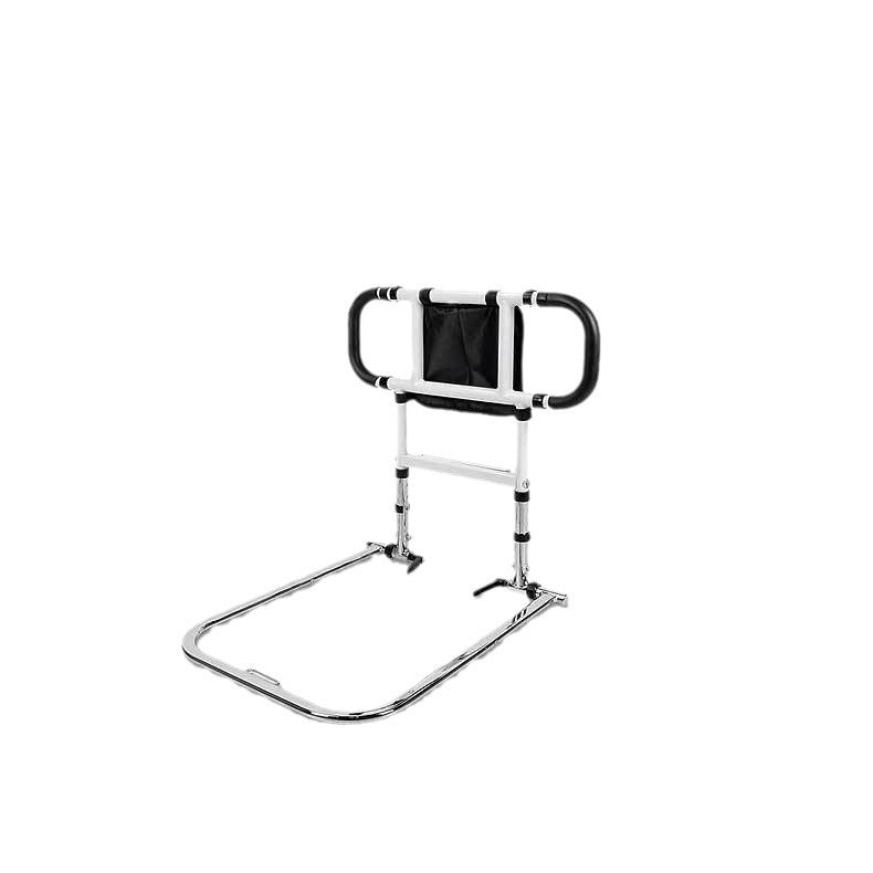 Elderly bedside armrest without punching pregnant woman stands up armrest frame patient foldable bed guardrail