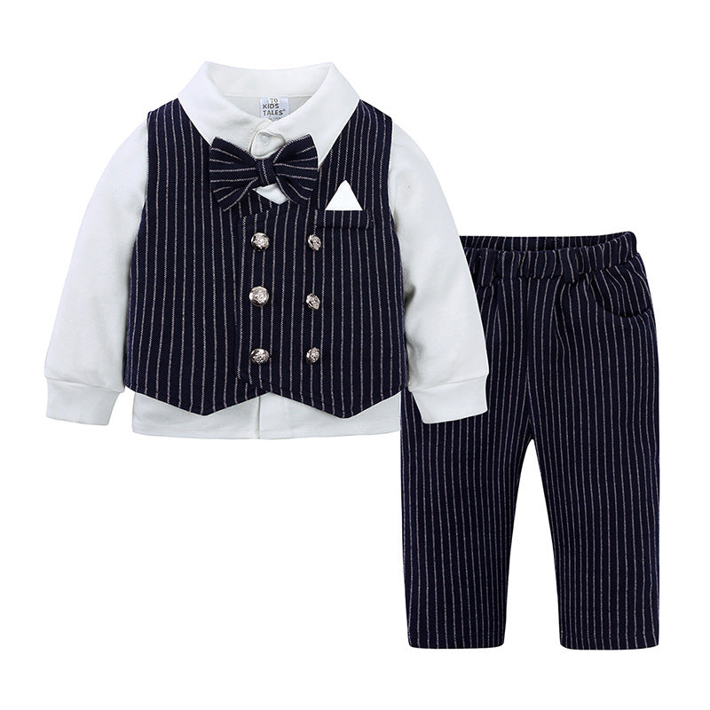 British gentlemen's three piece children's clothing set