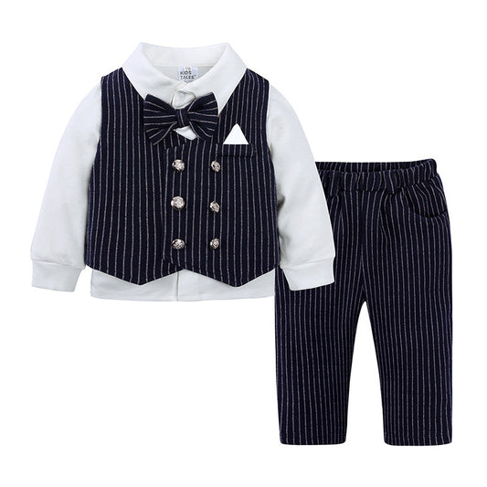 British gentlemen's three piece children's clothing set