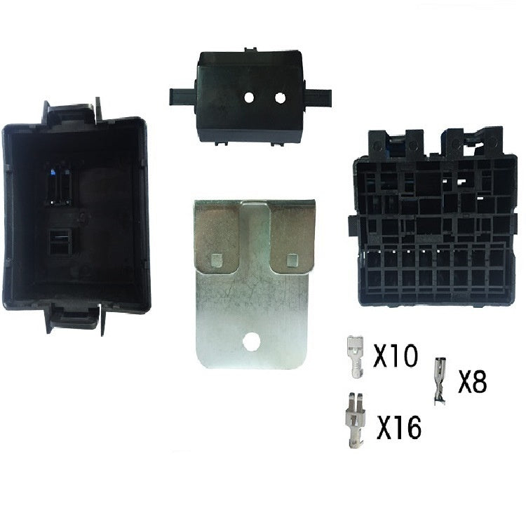 Insurance ribbon 2-way relay fuse box