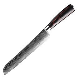 Chef's Knife Laser Pattern Western Cuisine Chef's Knife