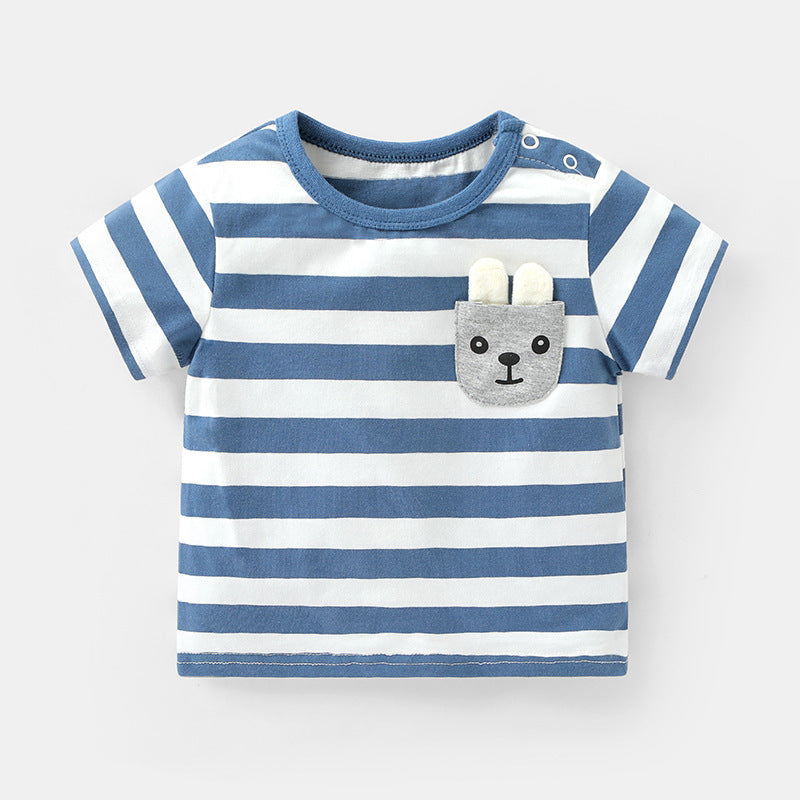 Baby clothes short sleeved T-shirt