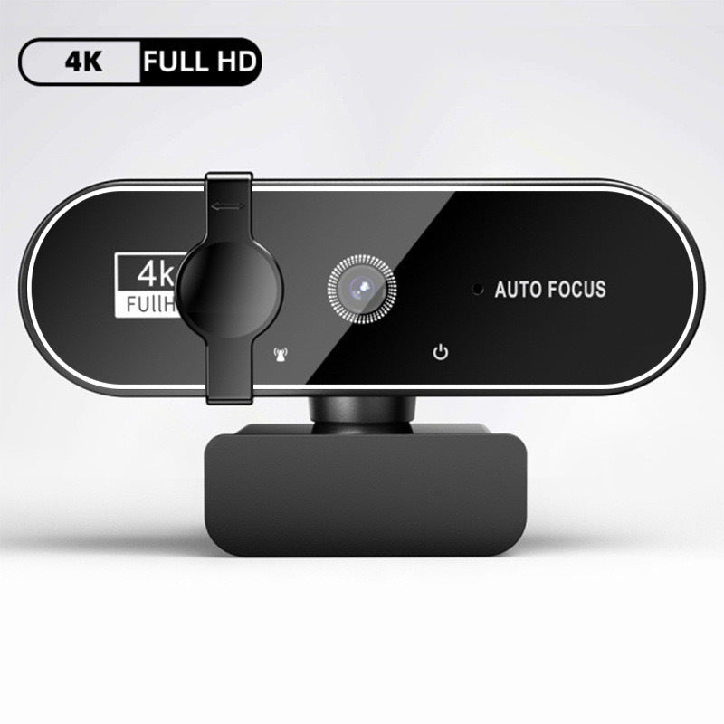 Copia de Mini cámara web USB 4K con micrófono, cámara HD con enfoque automático para PC y laptop, cámara para conferencias 2K/1080P a 30 fps