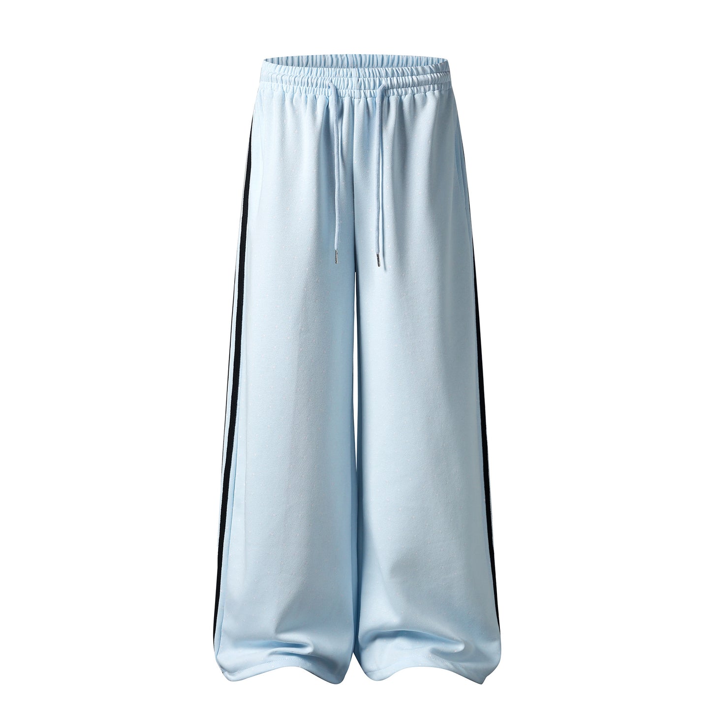 Loose Personality Sweatpants Cargo Stripe Wide Leg Long Pants for Women