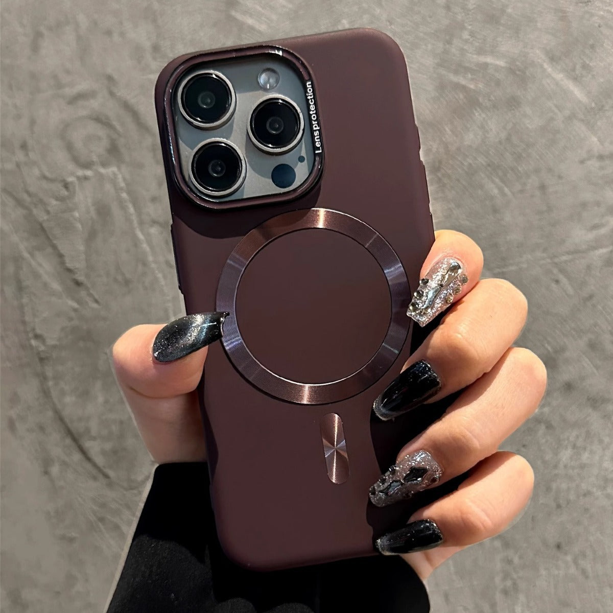 Copy of Suitable for Apple 15 Promax phone case new magnetic frosted iPhone 16 all inclusive anti drop 13 protective case