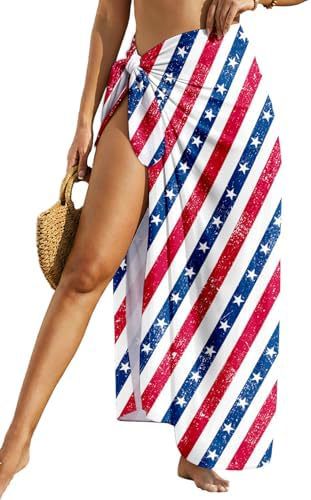 Copy of Women's Swimwear Transparent Sheer Cover-Up High-Slit One-Size Swim Dress Summer Floral Print Chiffon
