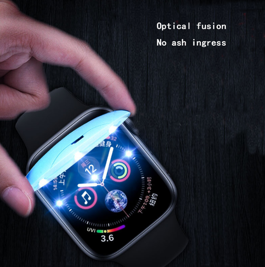 Copy of Suitable for Apple Watch7 Full Cover UV Watch Film iWatch7 41 45MM Watch Screen Saver
