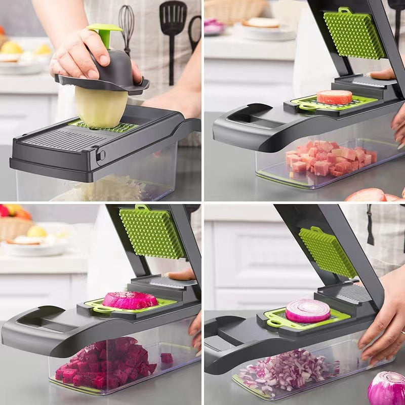 Copy of Multifunctional Vegetable Chopper Kitchen Dicer Grater Shredder Set Vegetable Cutter