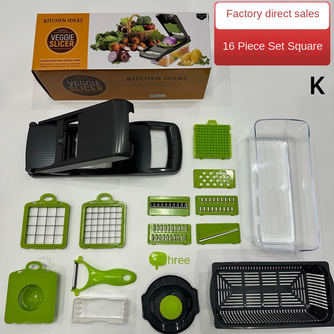 Copy of Multifunctional Vegetable Chopper Kitchen Dicer Grater Shredder Set Vegetable Cutter