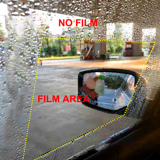 Copy of 2pcs / set Anti Fog Car Mirror Window Clear Film Anti-Light Car Rearview Mirror Protector Film Waterproof Rainproof Car Sticker