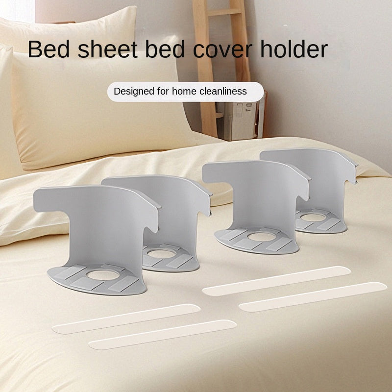 Upgraded Japanese-style Slot Non-slip Sheet Clips, Bed Sheet Fasteners, Blanket Holders4-pack