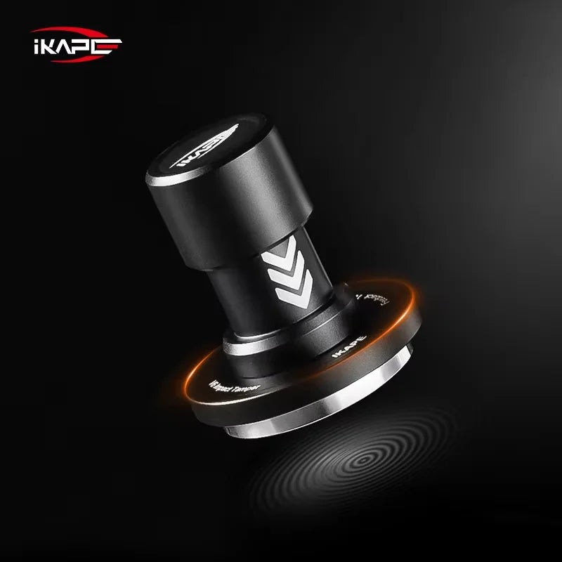 IKAPE 51/53.3/58.35MM V6 Impact Espresso Tamper with Sound Feedback,15lb/30lb Interchangeable Springs coffee machine accessories