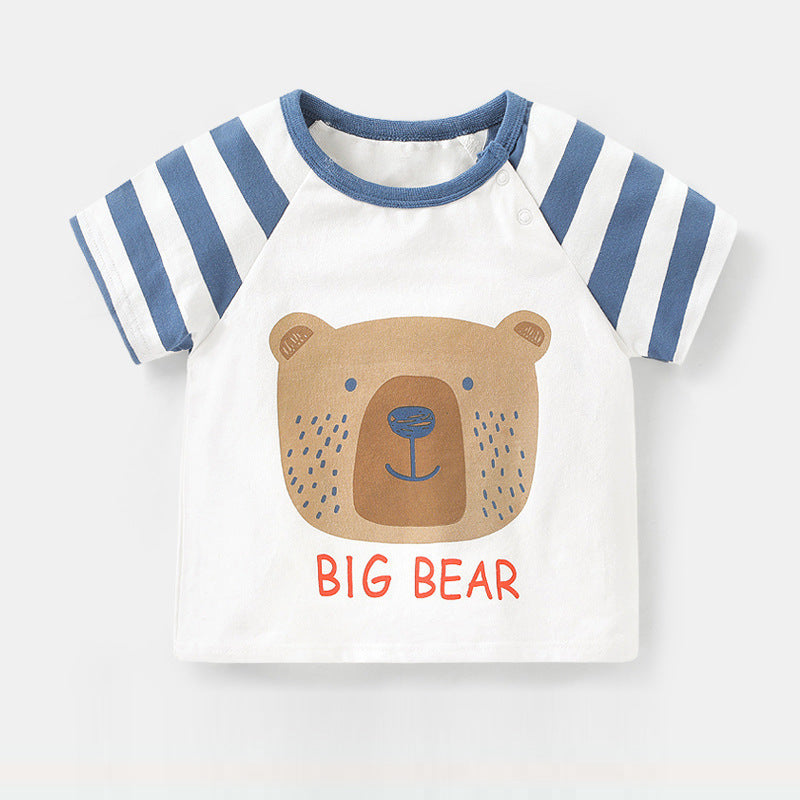 Baby clothes short sleeved T-shirt