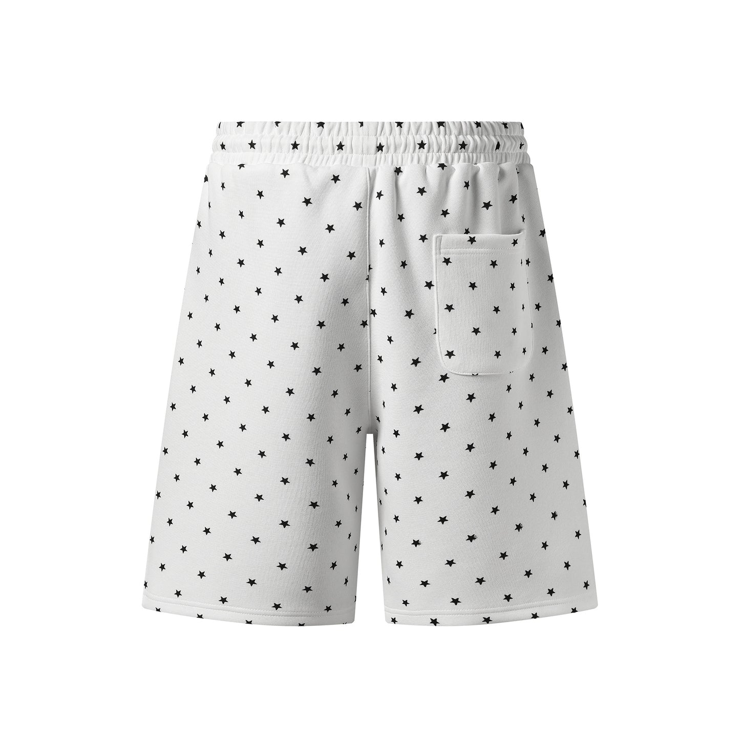 Soft and cute dog patch embroidered shorts