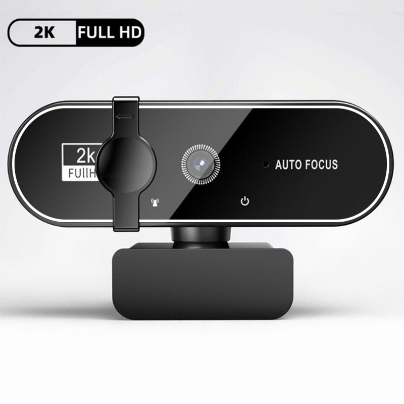 Copia de Mini cámara web USB 4K con micrófono, cámara HD con enfoque automático para PC y laptop, cámara para conferencias 2K/1080P a 30 fps