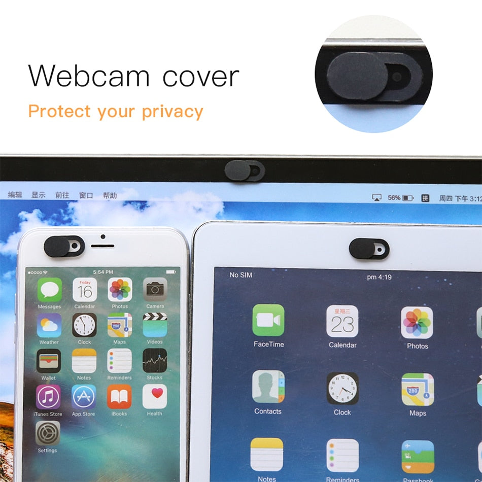 Copy of 6Pcs/lot  WebCam Cover Shutter Magnet Slider Plastic For iPhone Web Laptop PC For iPad Tablet Camera Mobile Phone Privacy Sticker