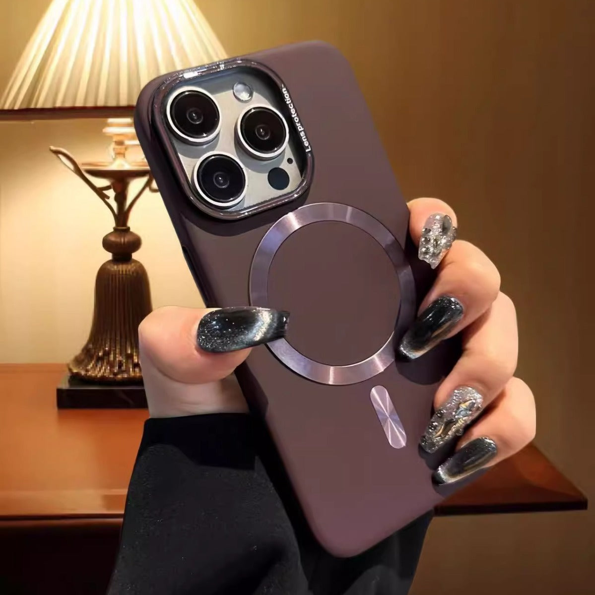 Copy of Suitable for Apple 15 Promax phone case new magnetic frosted iPhone 16 all inclusive anti drop 13 protective case