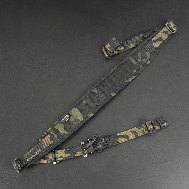 Copia de la correa táctica para rifle QD, correa ajustable de 2 puntos para pistola de aire, correa de nailon de liberación rápida para M4 AK Caza