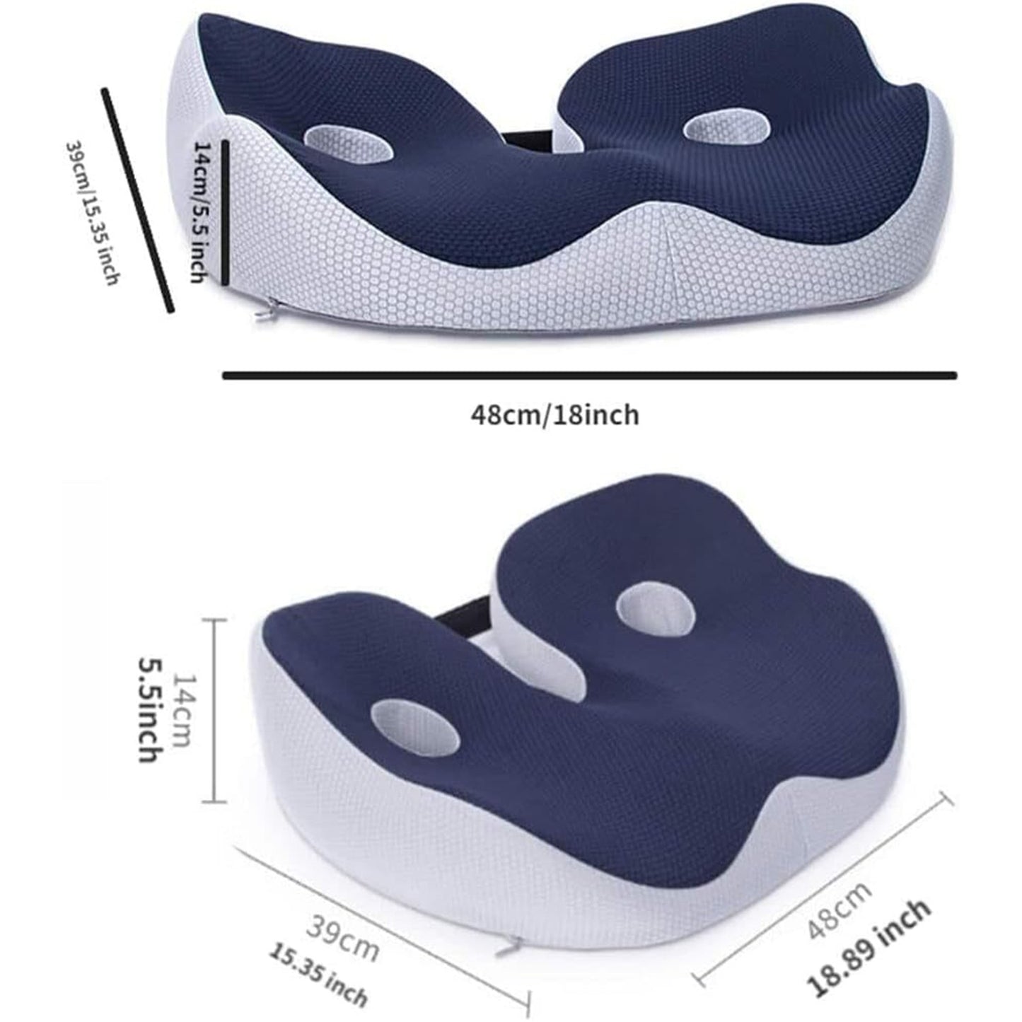 Thick and beautiful buttocks cushion memory cotton anti slip buttocks pad