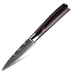 Chef's Knife Laser Pattern Western Cuisine Chef's Knife