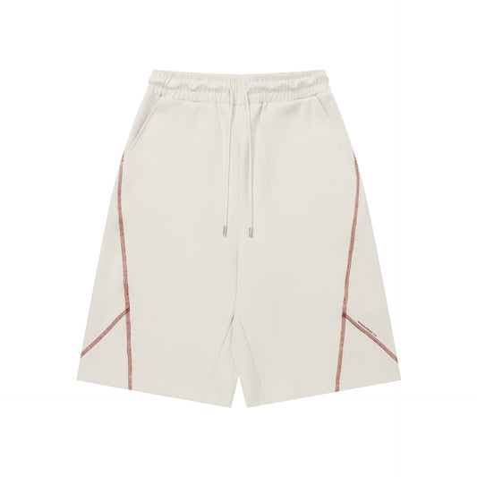 Hasselblad line spliced cropped pants