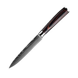 Chef's Knife Laser Pattern Western Cuisine Chef's Knife