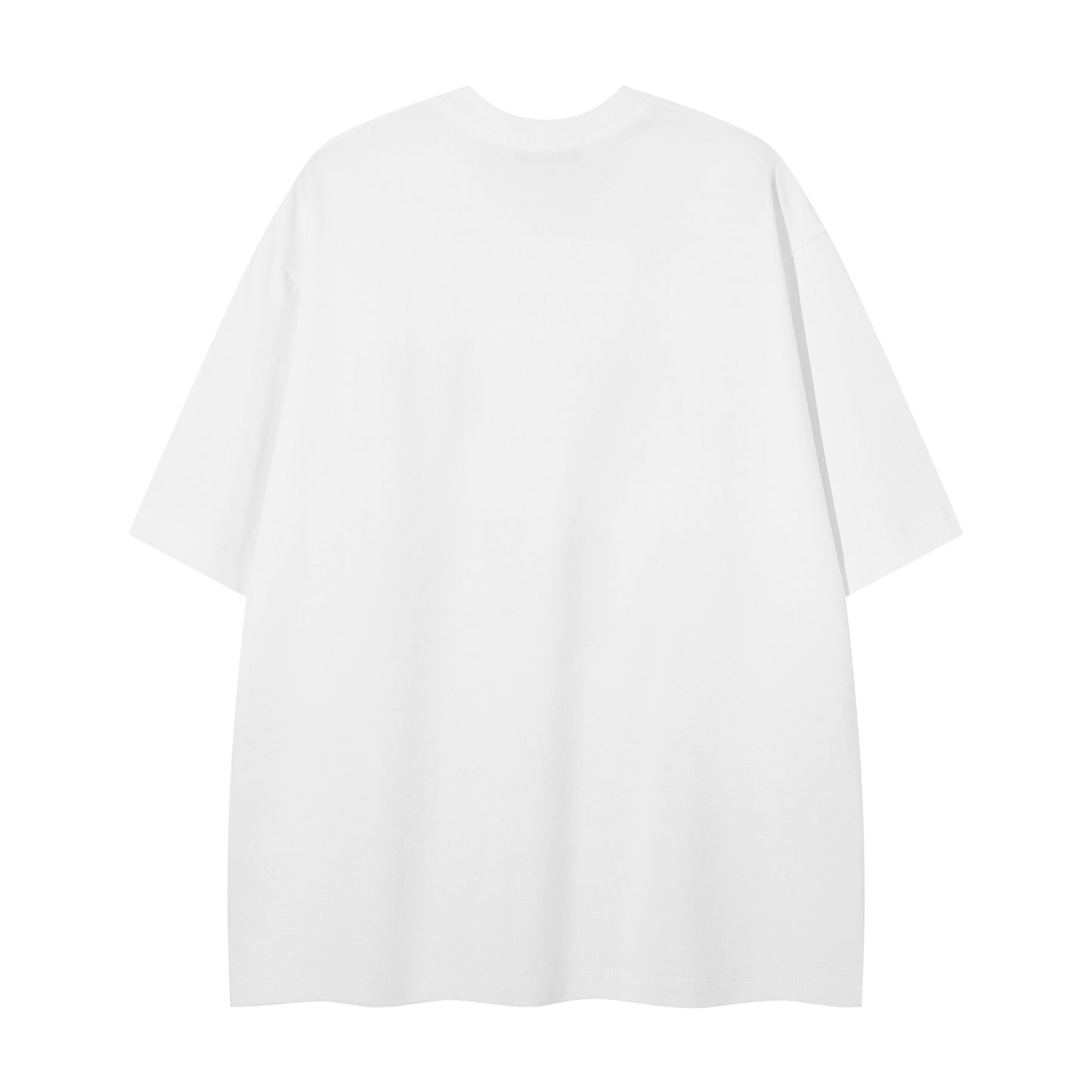Skateboarding boy printed short sleeved shirt