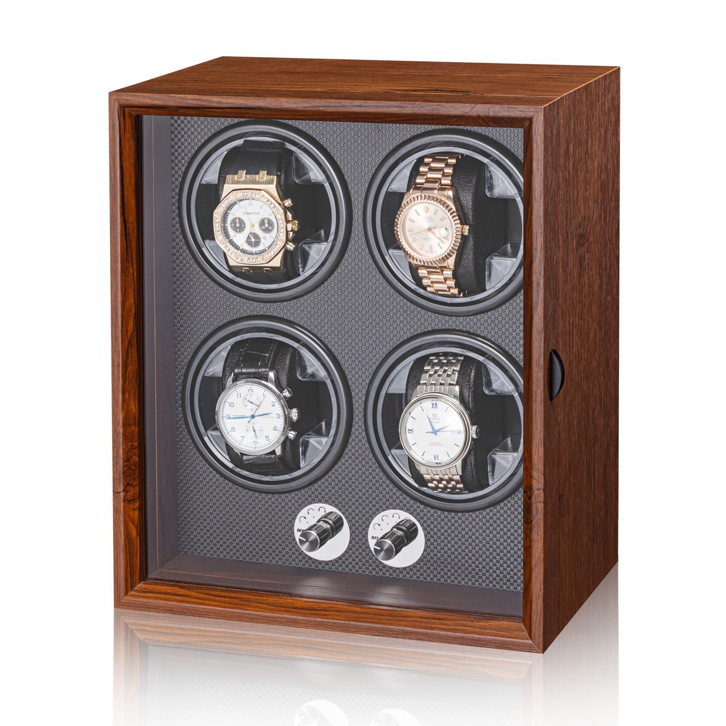 High-End Automatic Mechanical Watch Winder Single Watch Pillow Electric Watch Box Quiet Home Use