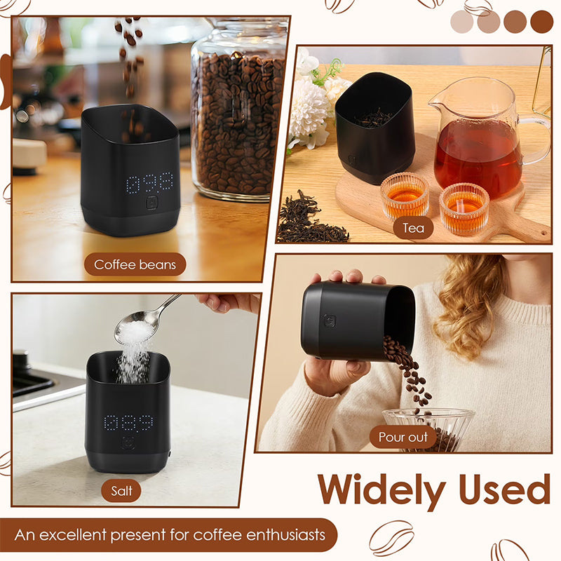 Copy of Lightweight Digital Coffee Dosing Cup, Rechargeable LED Weighing Cup for Espresso