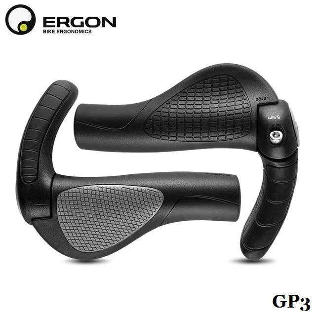 ERGON GP1 GP3 GP5 GA3 GE1 GA20 Bicycle Bar End Grips Mountain Bike Ergonomics Handlebar Grips Cycling Handle Mount Rubber Grips